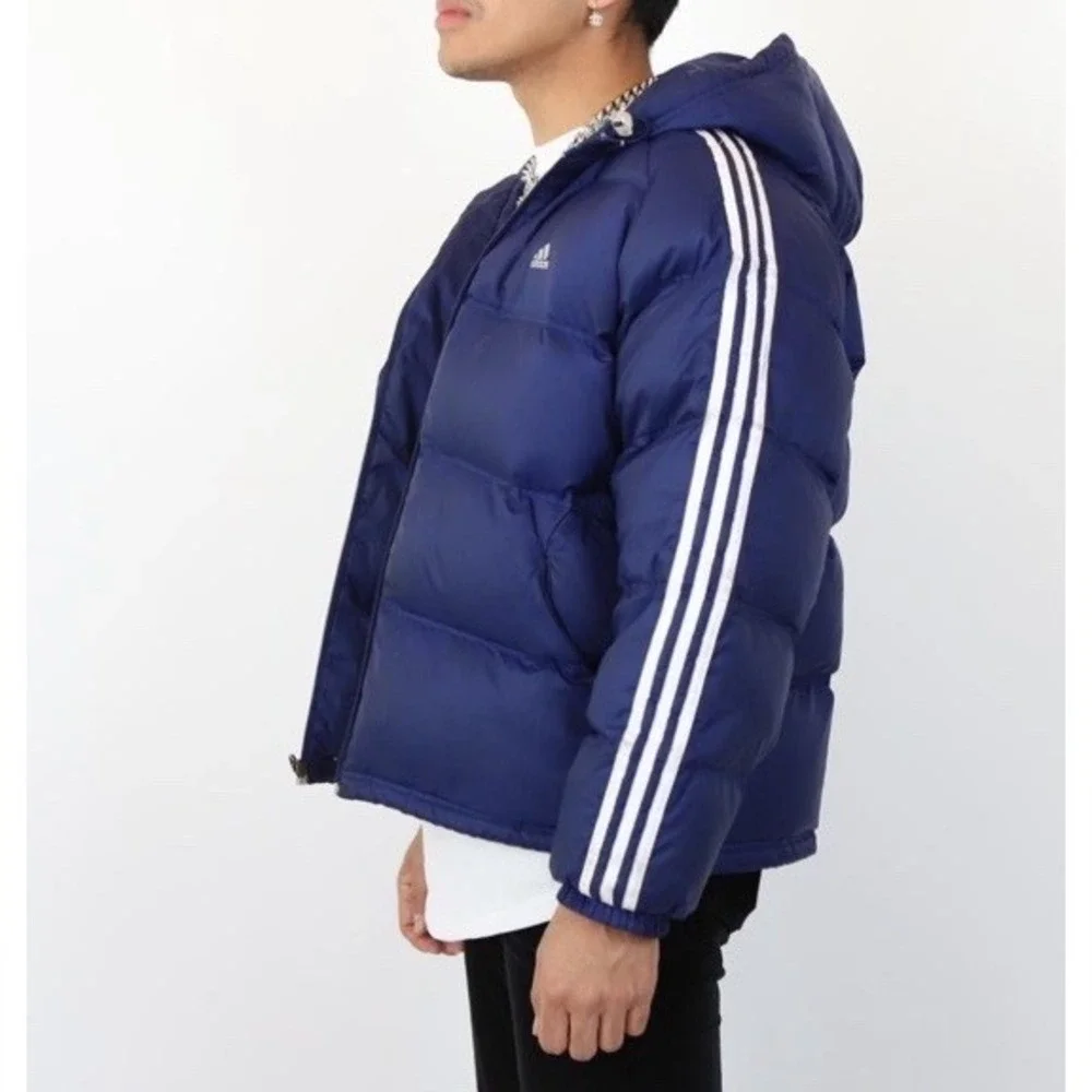 Extremely Rare Vintage Adidas Down Jacket Men's Size Small (See‎ Measurements)